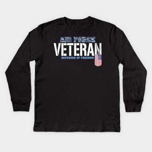 Air Force: Defenders of Freedom Kids Long Sleeve T-Shirt